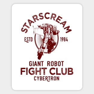 STARSCREAM : Transformers GEN 1 - robot fight club Magnet